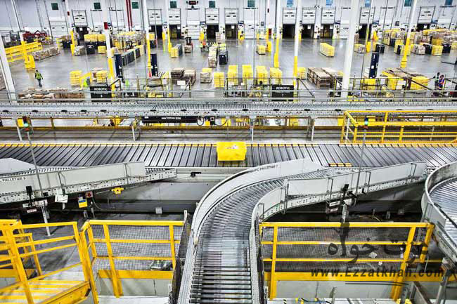 لیست انبارهای آمازون